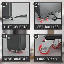 Load image into Gallery viewer, Multi-Functional Furniture Dolly with High Load Capacity and Anti-Slip Design