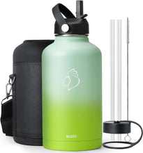 Load image into Gallery viewer, 64oz Vacuum Insulated Water Flask - Keeps Cold 48hrs, Ideal for Sports &amp; Camping