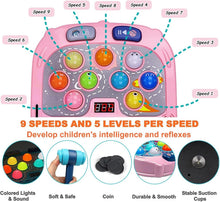 Load image into Gallery viewer, Interactive Whack Mole Toy - Perfect Birthday Gift for Boys &amp; Girls Ages 3-12