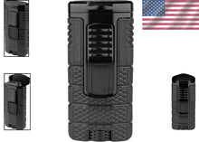 Load image into Gallery viewer, Powerful Triple Jet Flame Lighter with Pocket Clip - Precision Performance