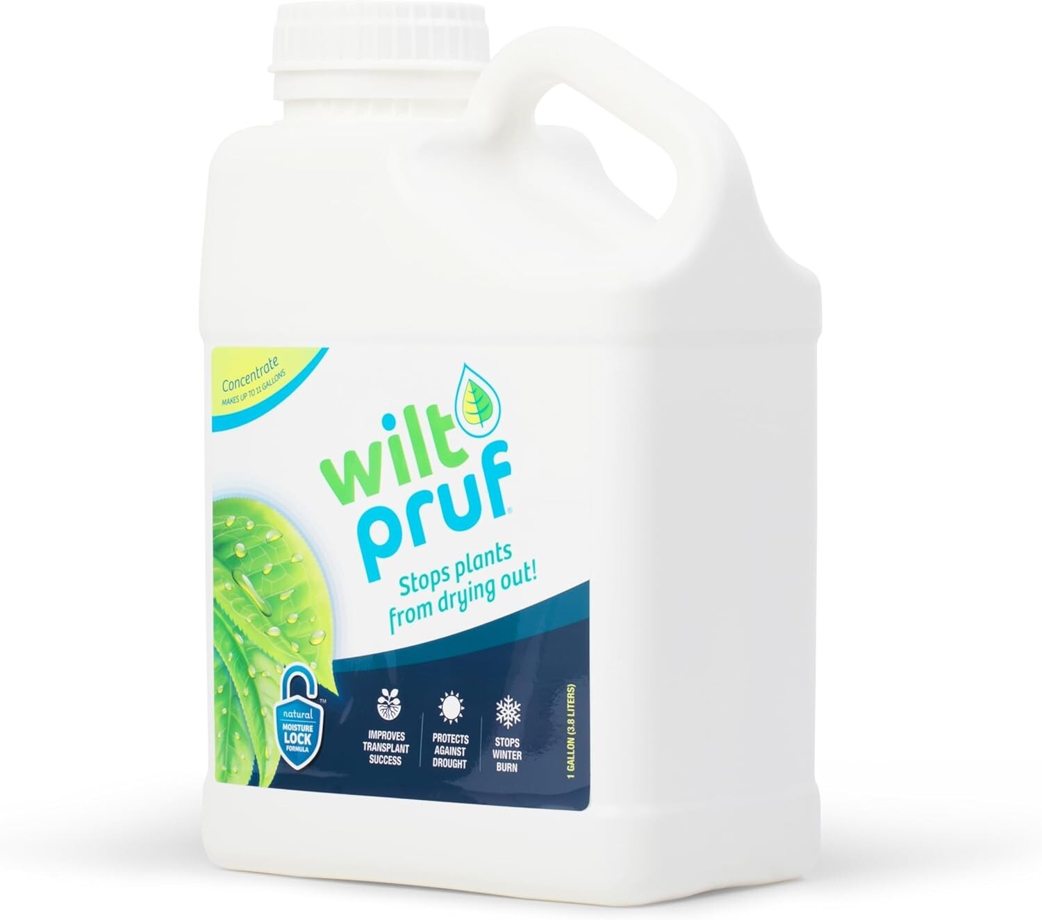 1 Gallon Organic Plant Moisture Retention - Effortless Application & Protection