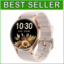 Load image into Gallery viewer, Women’s Smart Fitness Watch - AI Voice Control, Sleep Monitor &amp; Custom Dials