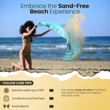 Load image into Gallery viewer, Lightweight Discover of Comfort - 6 Quick-Dry Turkish Beach Towels 70 x 38''