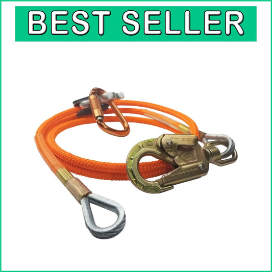 Better Grab 1/2 Inch Steel Core Flipline Kit – 16 Feet of Safety and Reliability