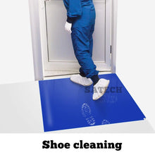 Load image into Gallery viewer, ISO-Certified Tacky Mats 24" x 36" Blue Case of 4 - Maintains Hygienic Floors