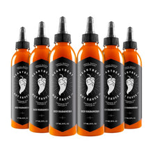 Load image into Gallery viewer, Versatile Red Habanero Hot Sauce: 6 oz Bottles, Ideal for Savory &amp; Sweet Meals
