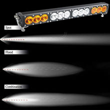 Load image into Gallery viewer, High Lumen 20-Inch LED Light Bar - Versatile Amber/White Beam for 12V/24V