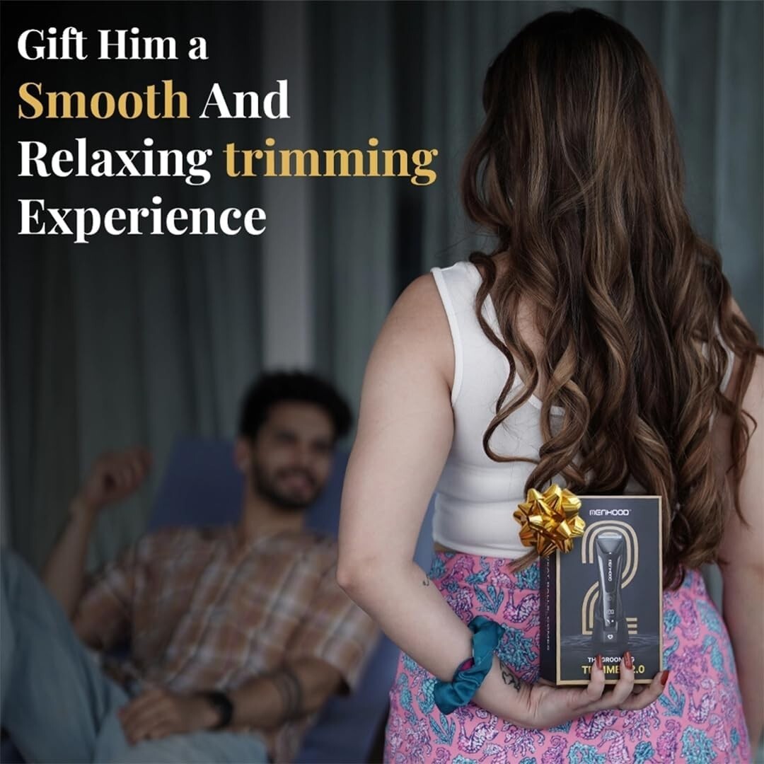 Grooming Trimmer 2.0: Waterproof Body & Groin Trimmer for Effortless Grooming