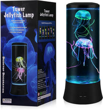 Load image into Gallery viewer, 15-Inch Waterproof Jellyfish Light Lamp – Ideal Holiday Gift, Ultra-Quiet &amp; LED