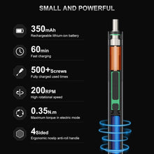 Load image into Gallery viewer, Portable 144-Piece Electric Precision Screwdriver with Adjustable Torque Control