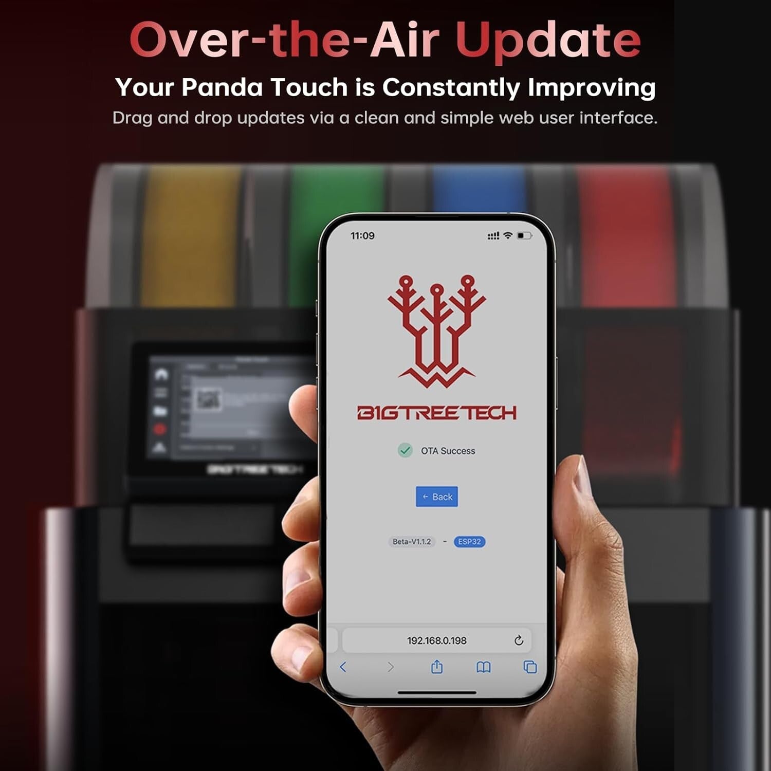 BIGTREETECH Panda Touch V1.0: Intuitive Touchscreen for 3D Printing Mastery