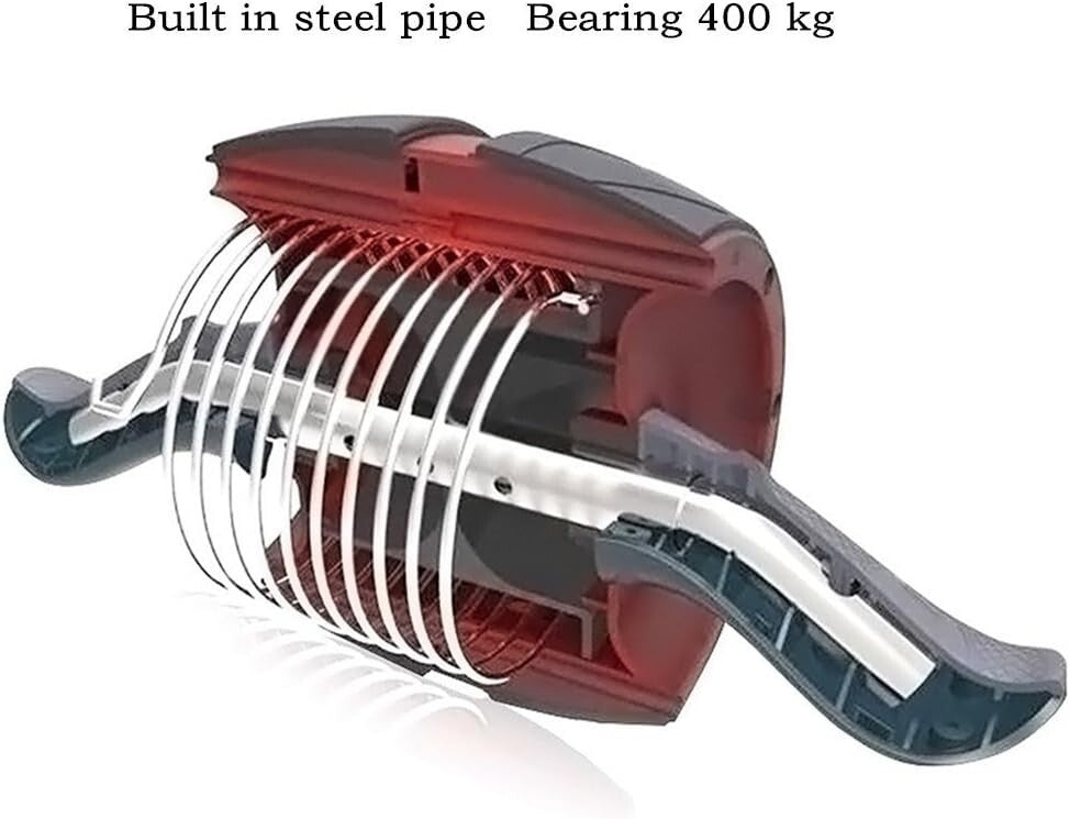 Ab Carver Pro: Compact Core Workout Roller with Resistance & Ergonomic Handles