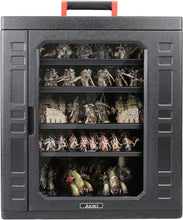 Load image into Gallery viewer, Premium Miniatures Transport Case – Adjustable Magnetic Trays for Organization