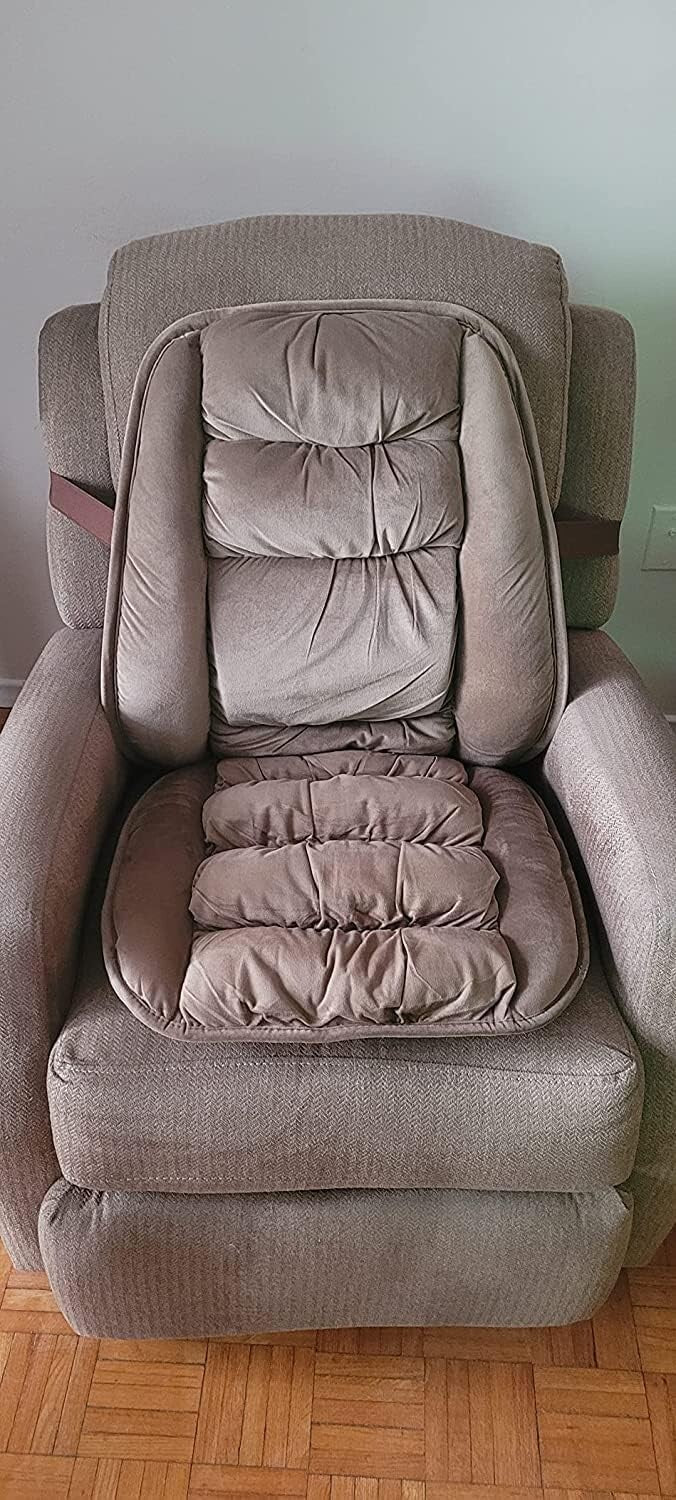 Ergonomic Lumbar Support Cushion Set for Office & Home - Nonslip & Comfortable