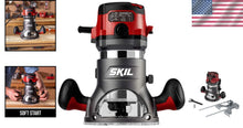 Load image into Gallery viewer, Ergonomic 10 Amp Corded Router with Dust Extraction and Micro-Depth Control