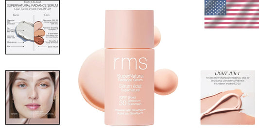 SuperNatural Radiance Tinted Sunscreen SPF 30 - Evens Skin Tone & Boosts Glow