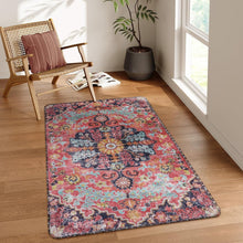 Load image into Gallery viewer, Stylish 3'x5' Fuchsia Non-Slip Rug - Ideal for Entrances &amp; High Traffic Areas