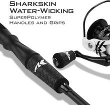 Load image into Gallery viewer, Crixus 7ft Baitcasting Fishing Rod &amp; Reel Combo - Graphite, Durable Performance