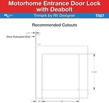 Load image into Gallery viewer, Upgrade Your RV Security with TriMark Motorhome Lock - Smooth Finish, Easy Fit