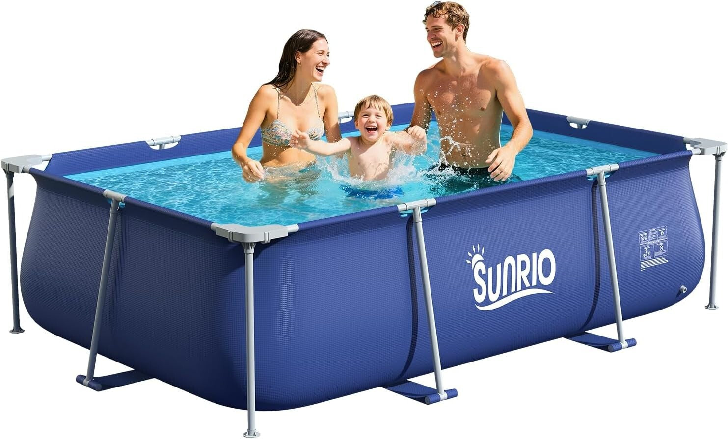 Lightweight and Weather-Resistant Above Ground Pool - Perfect for Gatherings