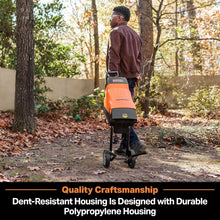 Load image into Gallery viewer, Lightweight 15-Amp Electric Shredder with 1.8'' Cutting Diameter for Yard Debris