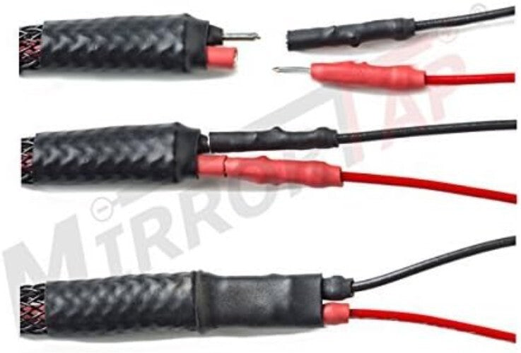 MirrorTap High-Quality Radar Detector Power Cord with 2 Amp Fuse - Made in USA