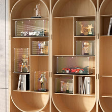 Load image into Gallery viewer, Luxurious 10x10x15.7 Inch Acrylic Showcase for Dolls, Toys, and Action Figures