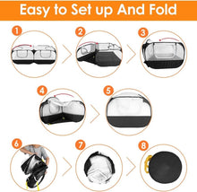 Load image into Gallery viewer, Portable Detachable Bottom Playpen for Small Animals - Spacious &amp; Lightweight