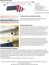 Load image into Gallery viewer, Durable 3x5 NYLON American Flag with Tangle-Free 5' Flag Pole - All Occasion Kit