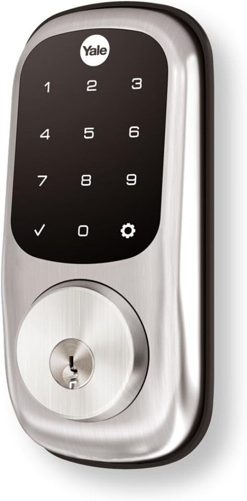 Assure Lock Satin Nickel Touchscreen Deadbolt - Smart Z-Wave Enabled Security