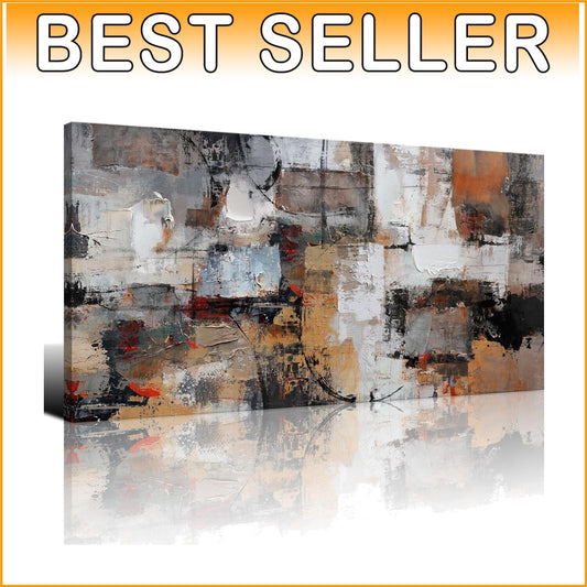 Durable Abstract Canvas Wall Art - Stunning Modern Design for Living Spaces
