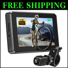 Load image into Gallery viewer, 1080P AHD Bike Rear View Camera with 4.3'' Display - Safer Cycling Experience