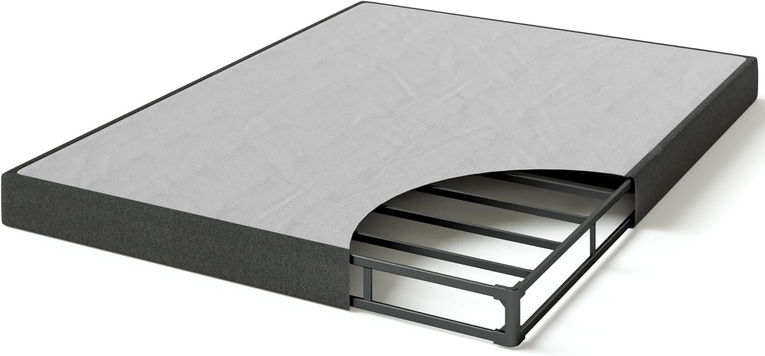Eco-Friendly 5-Inch Steel Box Spring for Twin Mattresses - Easy Assembly