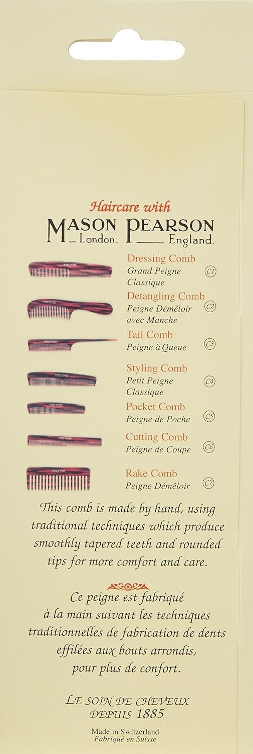 Versatile Rake Comb (0.1 lb.) - Perfect for Effortless Hair Detangling