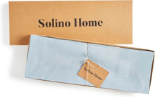 Load image into Gallery viewer, Chic Handmade Linen Placemats - 14x19 Inch Ice Water Color, Easy Care Set of 4