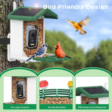 Load image into Gallery viewer, Weatherproof Bird Feeder Camera with Live View – Instant Notifications &amp; Sharing