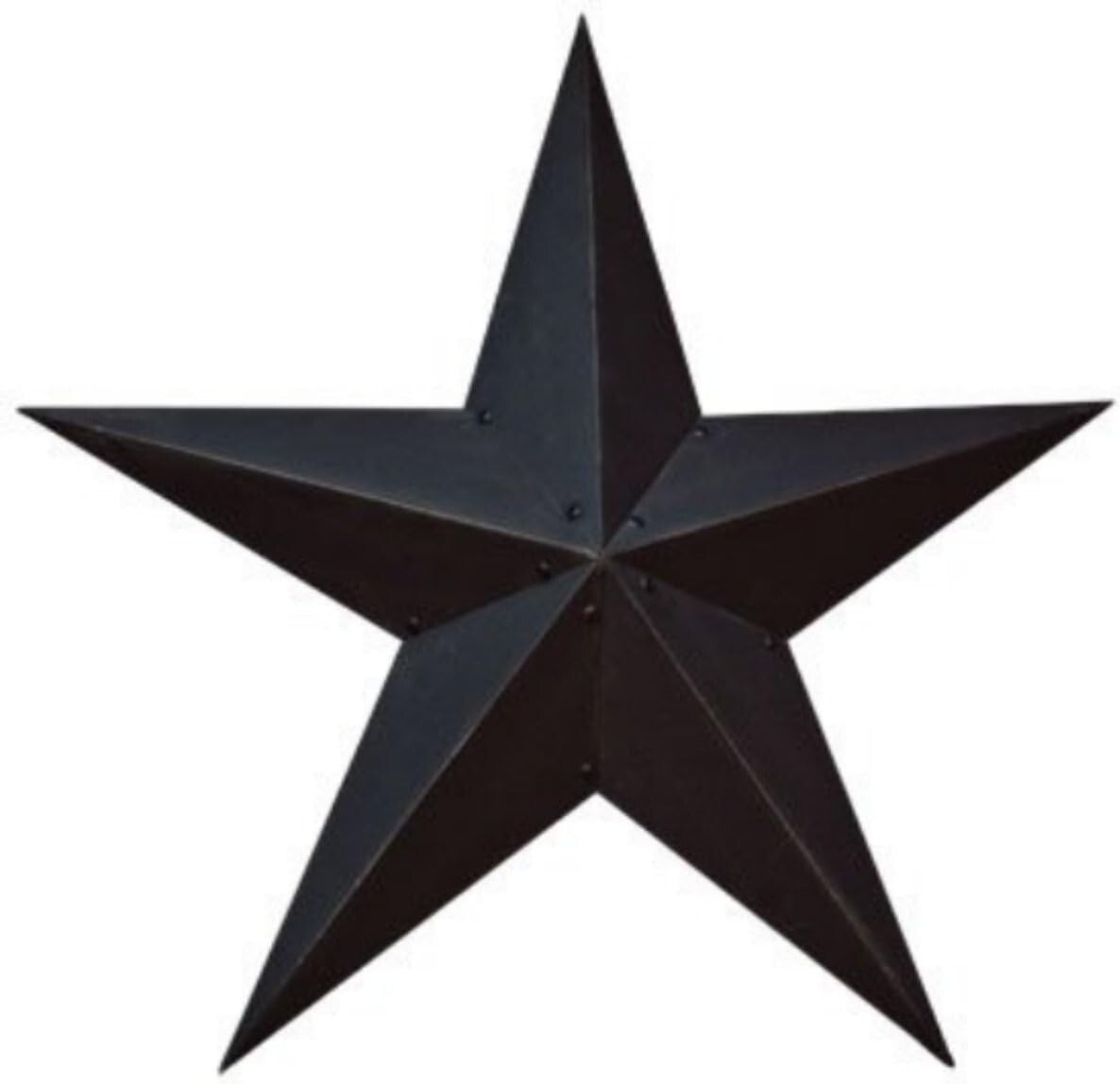 Sturdy 48 Inch Galvanized Metal Star - Ideal for Rustic and Patriotic Homes