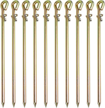 Load image into Gallery viewer, Portable Ground Pin Set with Tinned Copper Lug - Perfect for Outdoor Grounding