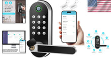 Load image into Gallery viewer, Advanced 6-in-1 Smart Lock: Fingerprint, Code, Remote &amp; More for Modern Homes