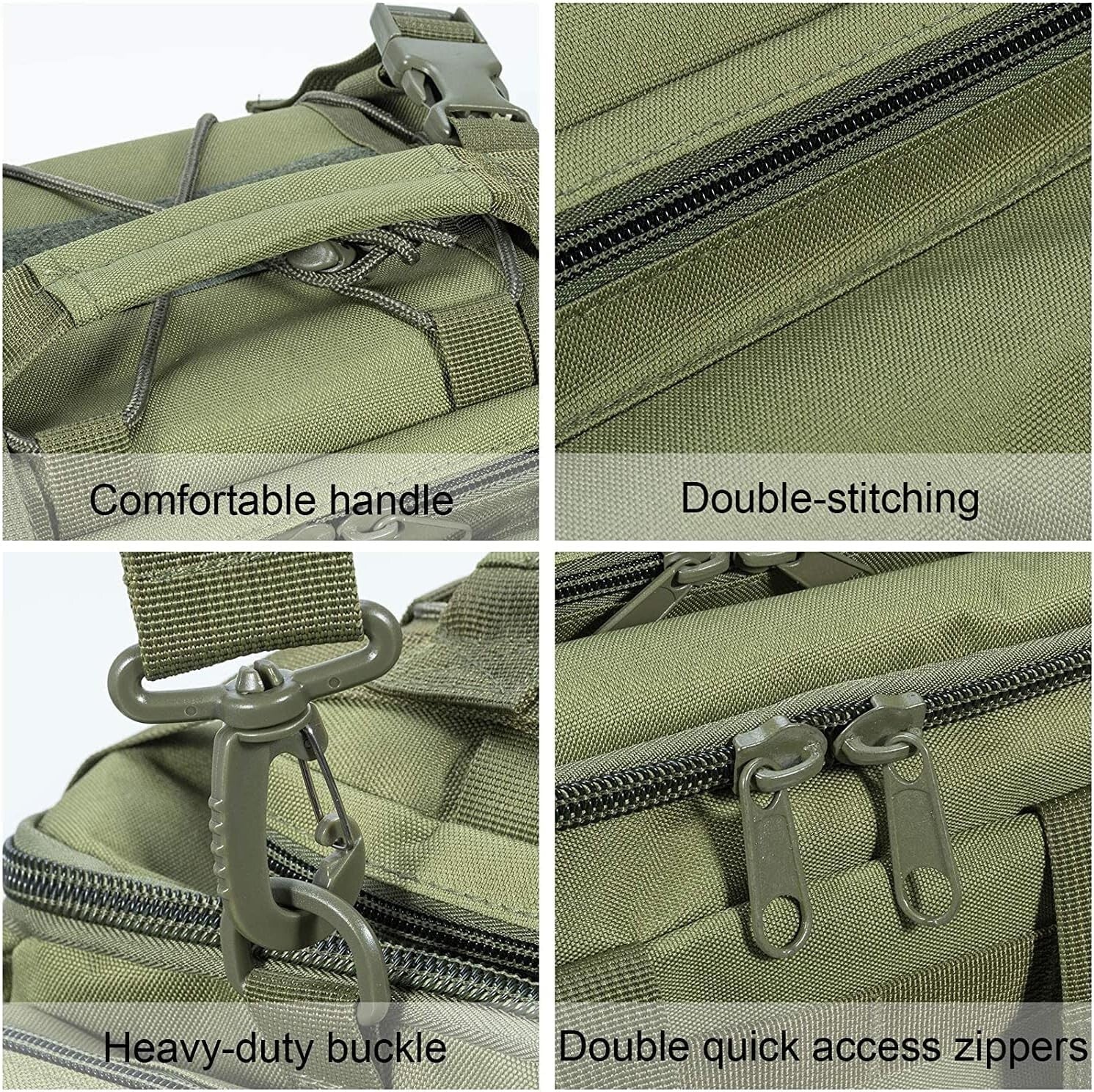 Durable Fishing Tackle Bag with 60 Assorted Lures - Lightweight & Convenient