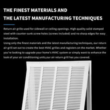 Load image into Gallery viewer, Durable 30''x20'' HVAC Return Vent Cover - Powder Coated Steel and Easy Install