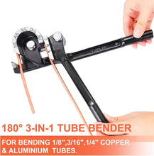 Load image into Gallery viewer, Flexible 3/16" Brake Line with Fittings &amp; Comprehensive Flaring Tool Kit - 25 FT