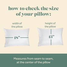 Load image into Gallery viewer, Ergonomic Toddler Pillow - 800 Fill Power Goose Down, 13x18 Inches, **Hypoall...