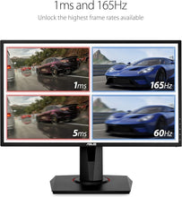Load image into Gallery viewer, Full HD 24" Gaming Monitor - 165Hz, 0.5ms Response with Advanced Visual Control