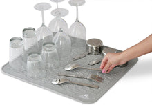 Load image into Gallery viewer, Durable 30 x 24 Silicone Dish Drying Mat - Heat-Resistant &amp; Machine Washable