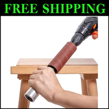 Load image into Gallery viewer, Lightweight Hand-Held Drum Sander with Extra Sleeves for Cordless Drills