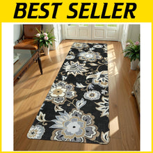 Load image into Gallery viewer, Luxurious 2x6 Floral Paisley Runner Rug - Soft, Non-Slip &amp; Machine Washable