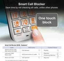 Load image into Gallery viewer, Smart Long-Range DECT 6.0 Cordless Phone with 5 Handsets &amp; Easy-to-Read Display