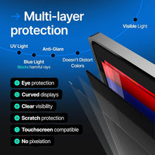 Load image into Gallery viewer, Curved Compatible 32-Inch Monitor Privacy Screen - Eye Protection and Comfort