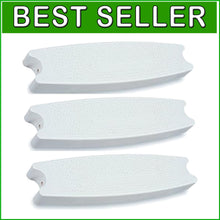 Load image into Gallery viewer, Premium Quality Replacement Steps for Above-Ground Pool Ladders - 3 White Rungs